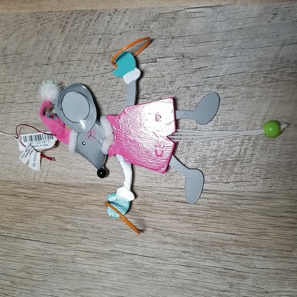 Juggling Mouse Pull String Ornament BRAND NEW - Picture 4 of 5